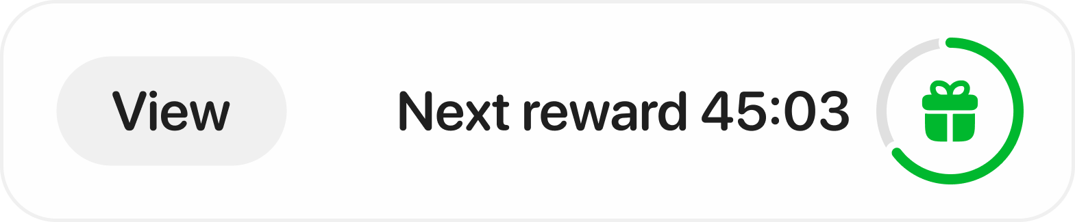 Next reward